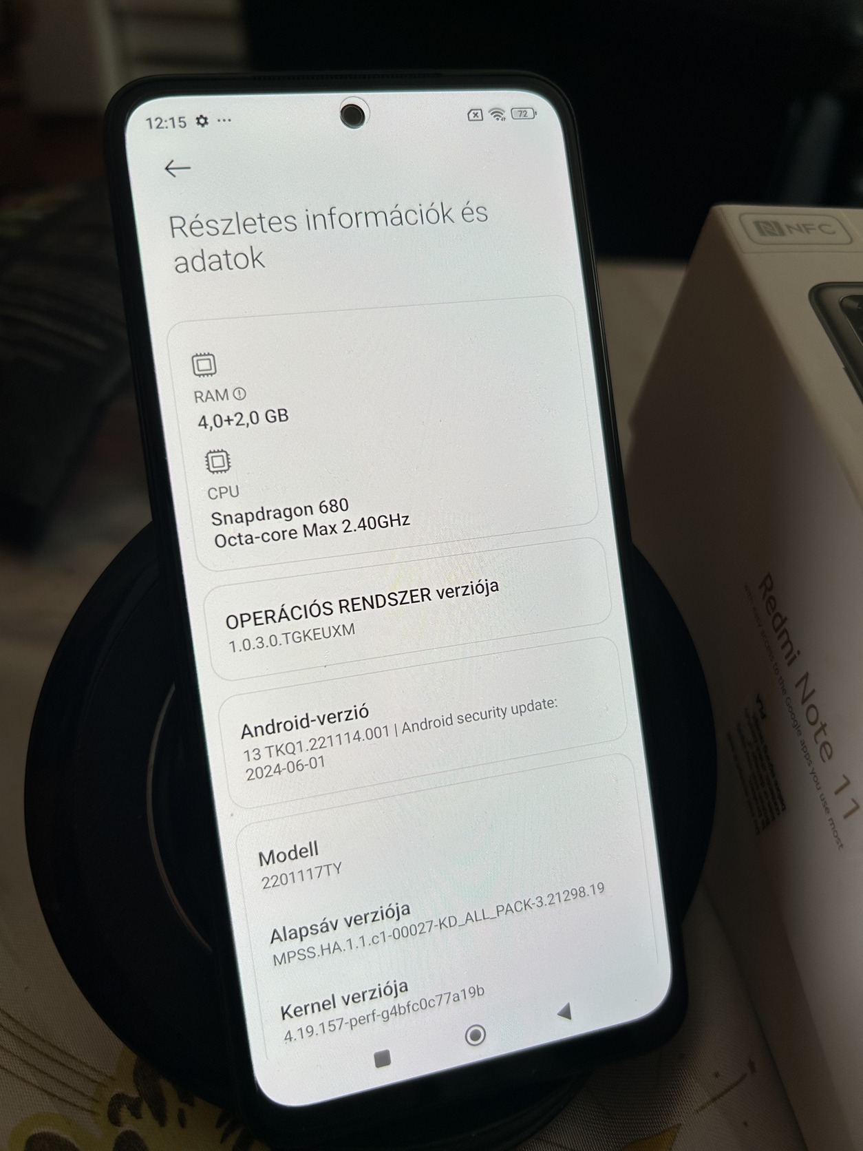 Xiaomi Redmi Note 11S Cover - Bold Dots Series - Matte Finish - Snap O - View #5