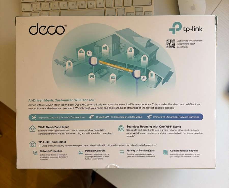 Modem 5g Sim TP-Link Deco X10 Mesh Wi-Fi 6, Sistema 3 Unità, 1500 Mbps, Copertura Tutta La Casa, Nero Wifi 6 Mesh Modem 5g Sim TP-Link Deco X10 Mesh Wi-Fi 6, Sistema 3 Unità, 1500 Mbps, Copertura Tutta La Casa, Nero Wifi 6 Mesh