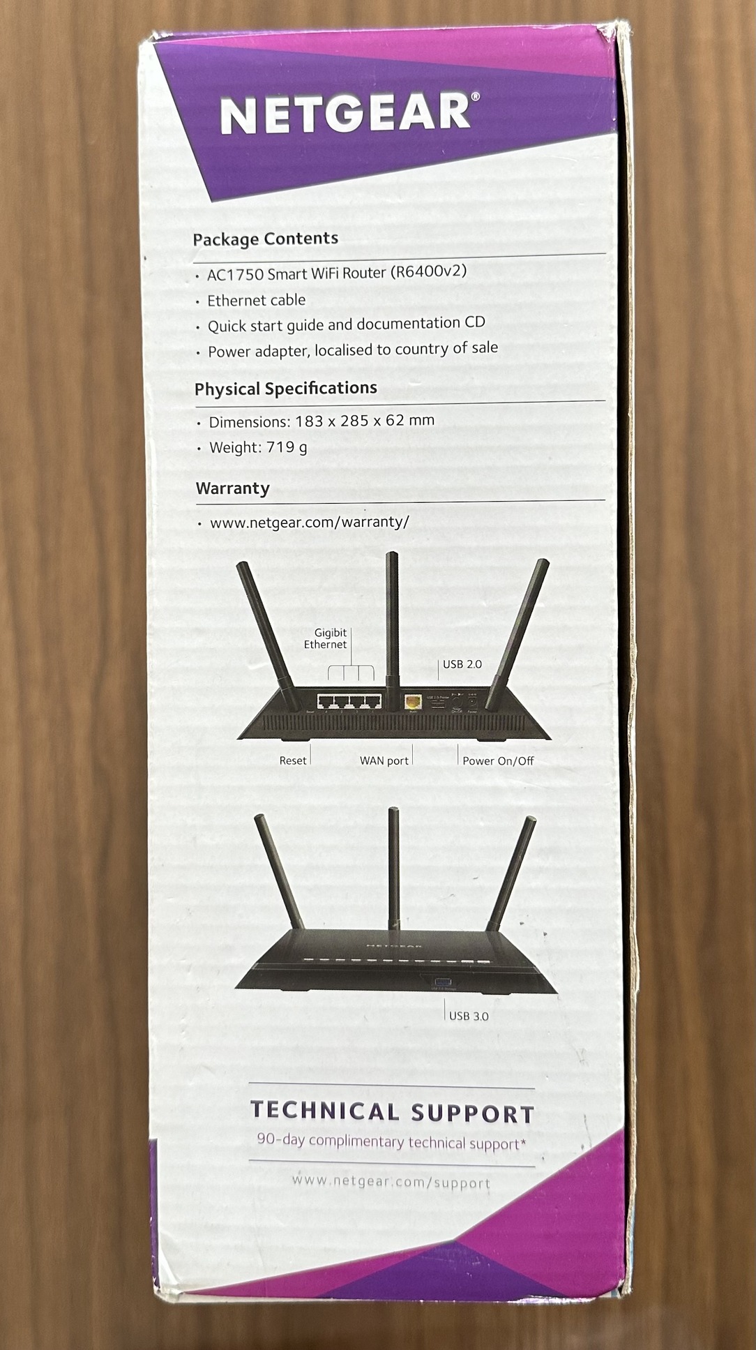 Netgear R6400 DualBand AC1750 router - HardverApró