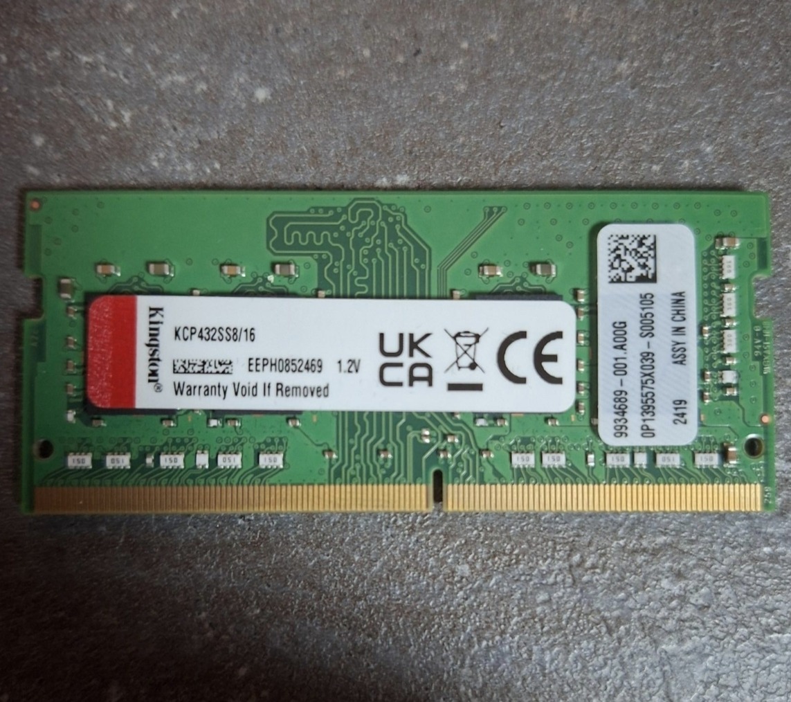 Barrette RAM Crucial 16 Go DDR4 3200 MHz CL22 – Pour