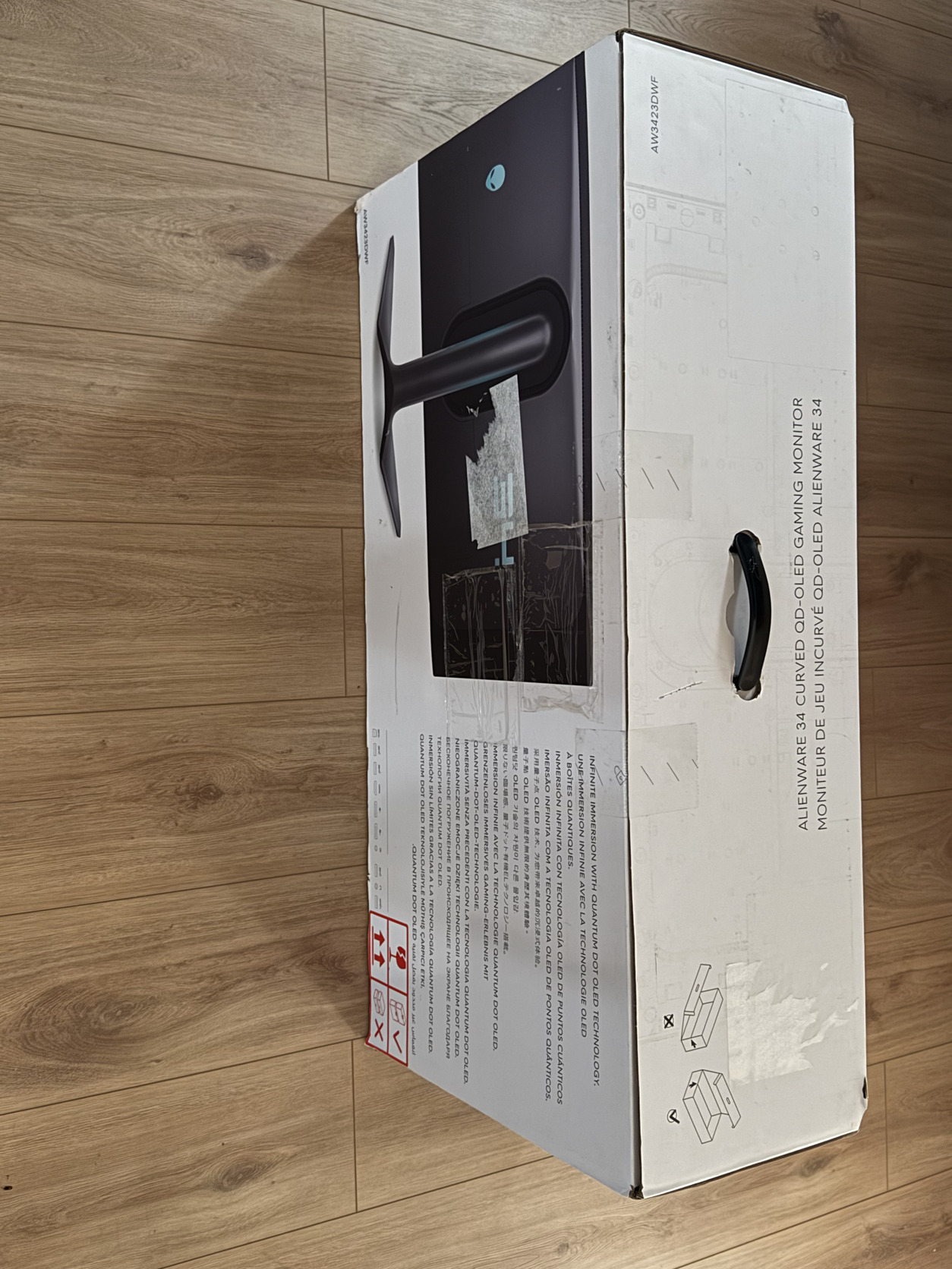 Alienware AW3423DWF (34.18", QD-OLED, 3440x1440, 165Hz, FreeSync, G ...