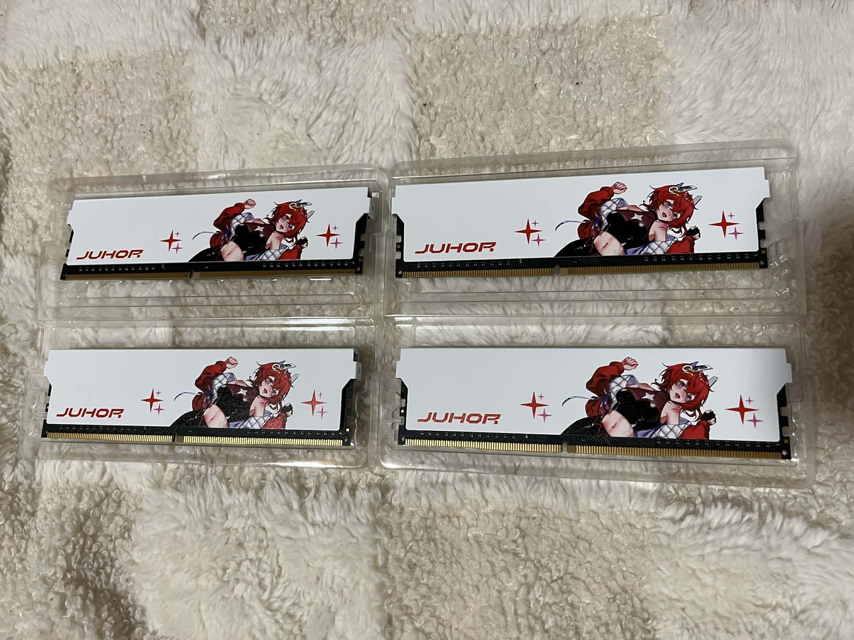 ÚJ, 16-32GB, 3600 Mt/s, CL16 RAM Kit Anime mintázattal - HardverApró