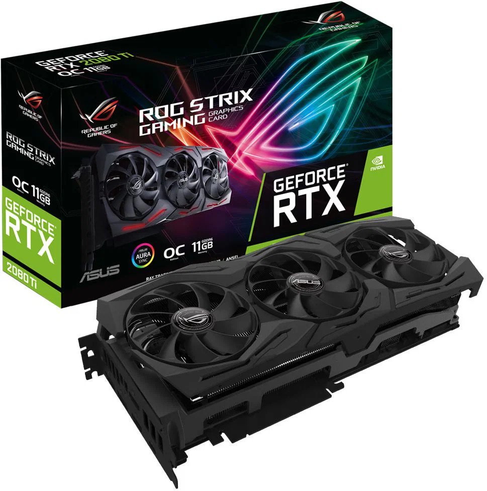 Eladó ASUS ROG Strix Gaming RTX 2080 Ti OC 11GB GDDR6 Doboz, friss ...