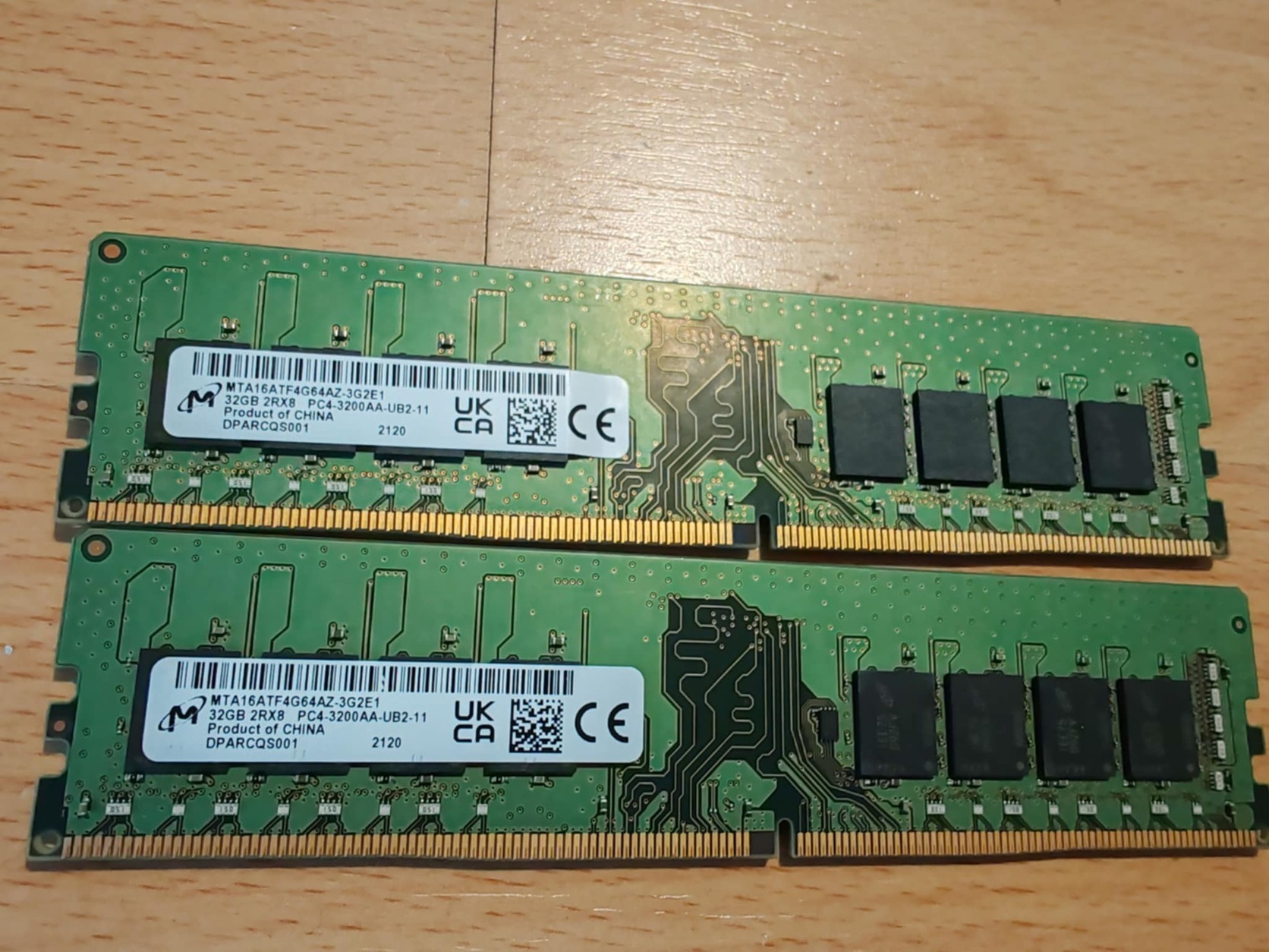 Micron és Samsung 32GB ram 1 x 32GB vagy 2 x 16GB 2666/3200Mhz - több ...
