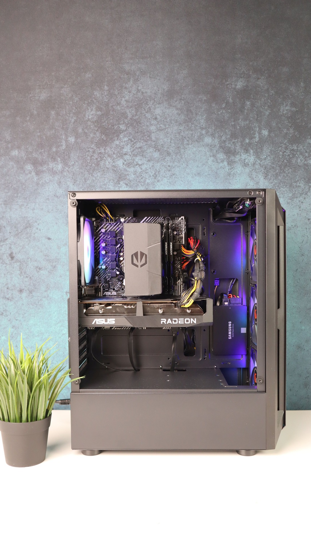 BESZÁMÍTÁS! ASUS H510M i5 11400F 16GB DDR4 500GB SSD RX 6600 8GB ...