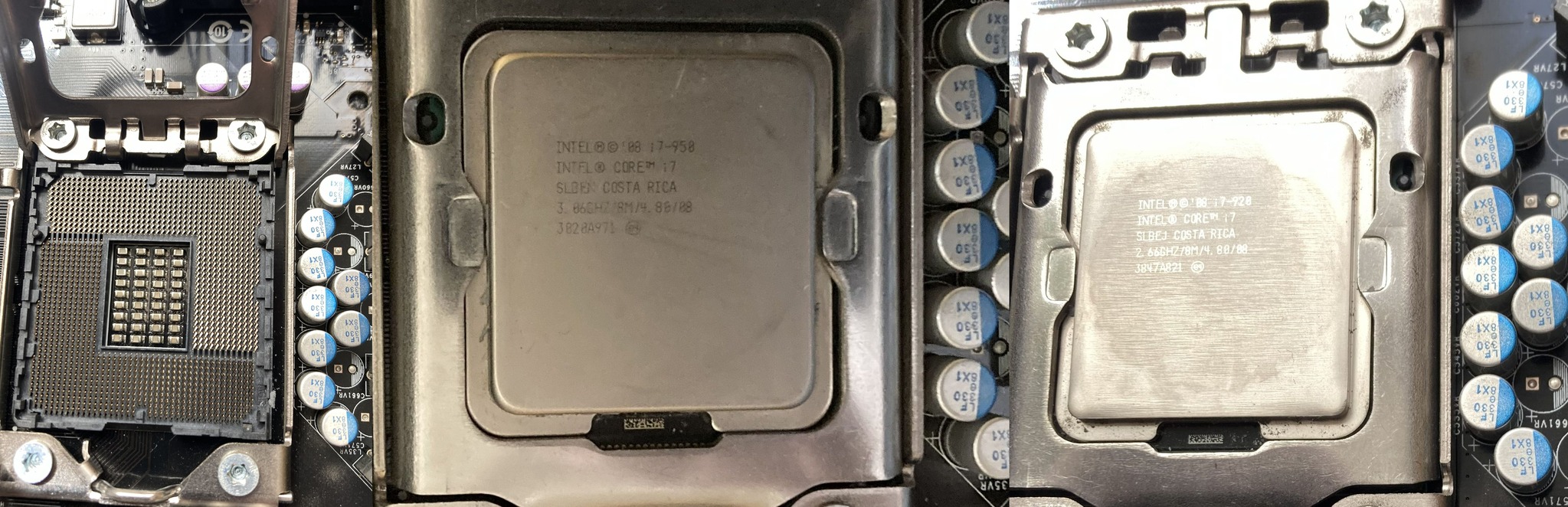 Intel DX58SO (S1366) alaplap, i7 CPU, gyári hűtő - HardverApró
