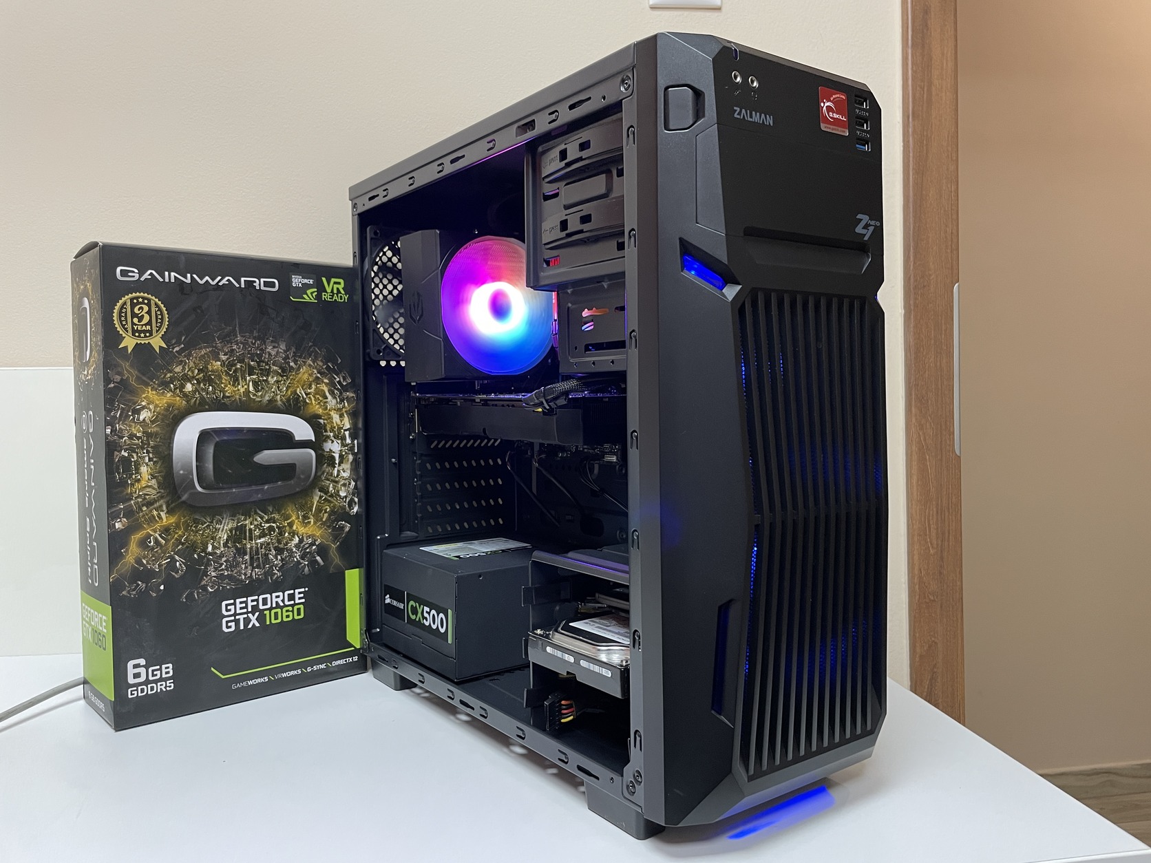 自作PC パーツセットi5-8500 GTX1060 6GB i5 PC // i5-8400 // 16GB DDR4 // GTX 1060 6GB GDDR5 // 240GB SSD