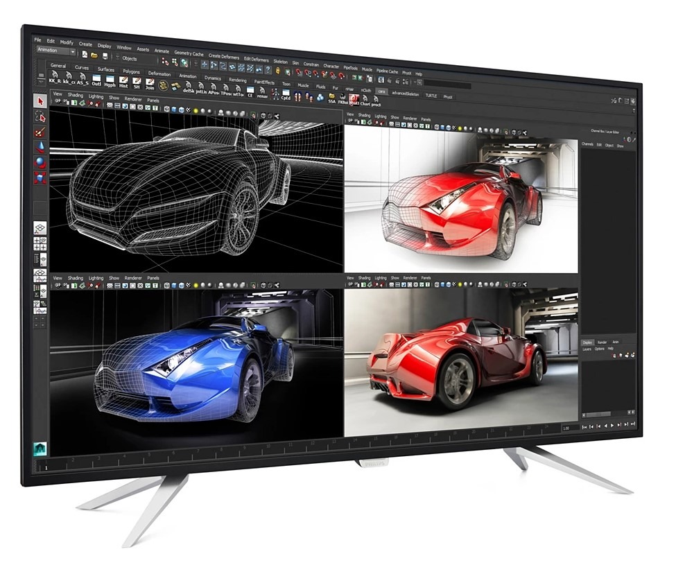 Lcd Subpixel Philips BDM4350UC 42,5