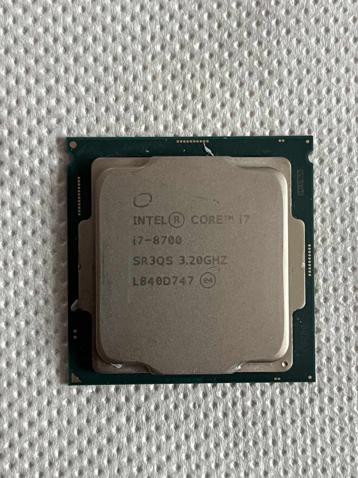 Intel Core I7 8700 - HardverApró