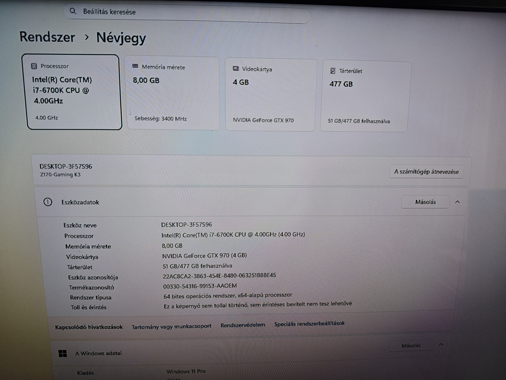 I7 6700K gamer konfig bontva is eladó - HardverApró