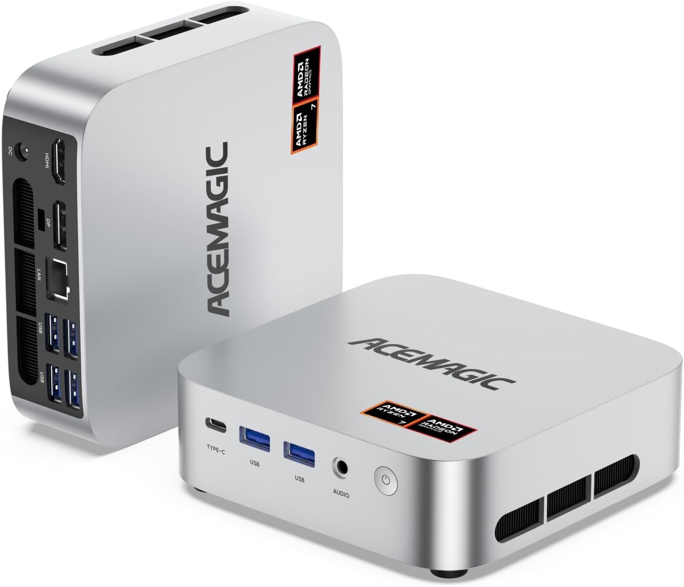 AceMagic Warlord W1 mini PC eladó - AMD Ryzen 7 H 255 - HardverApró
