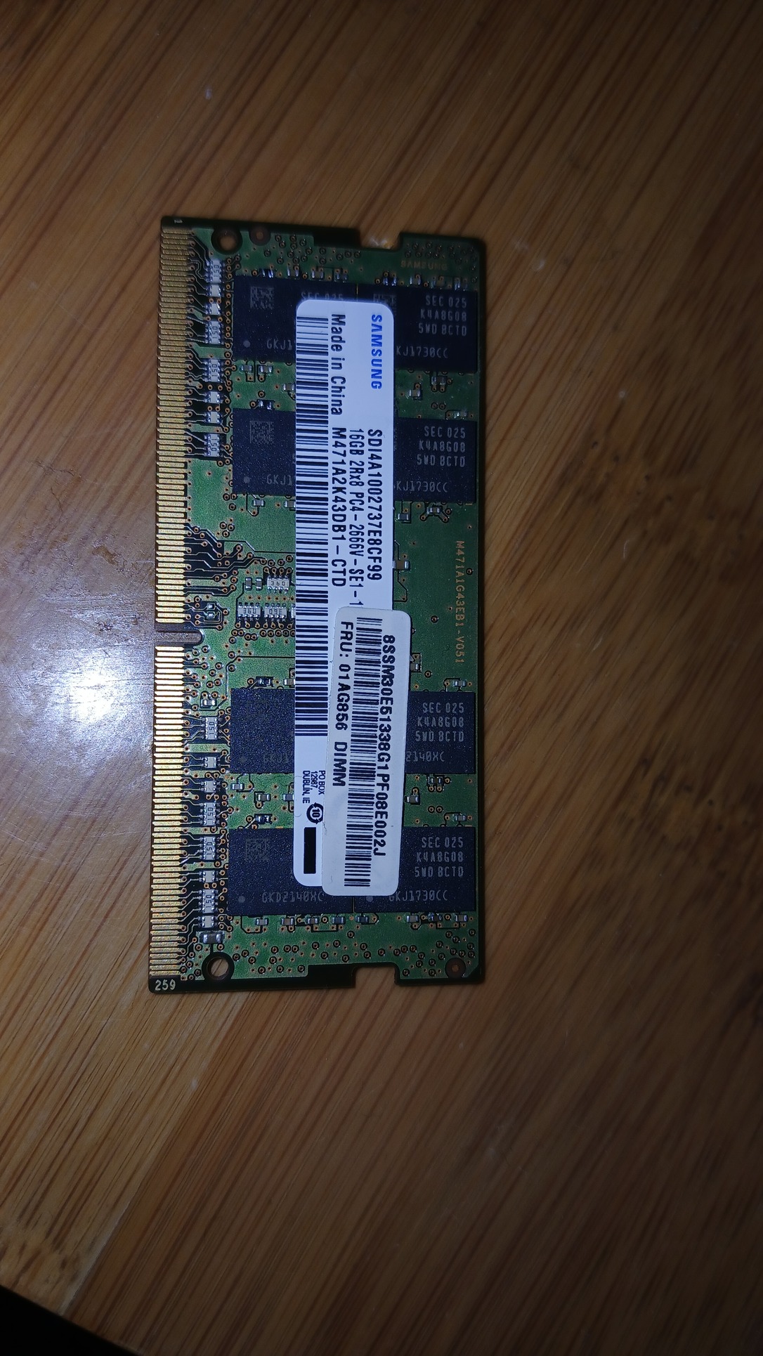 Note Book Samsung Samsung 16GB DDR4 2666MHz laptop notebook memória ram - HardverApró