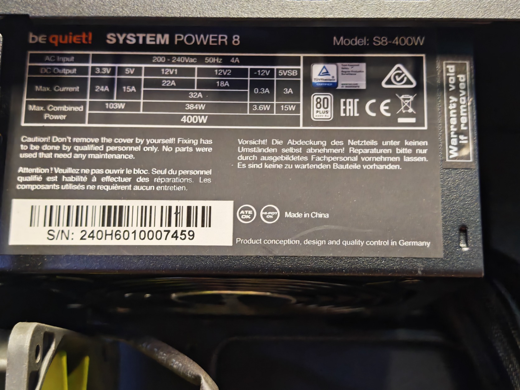 4db ház 400w-os Be Quiet táppokkal, Coolink ventikkel - HardverApró