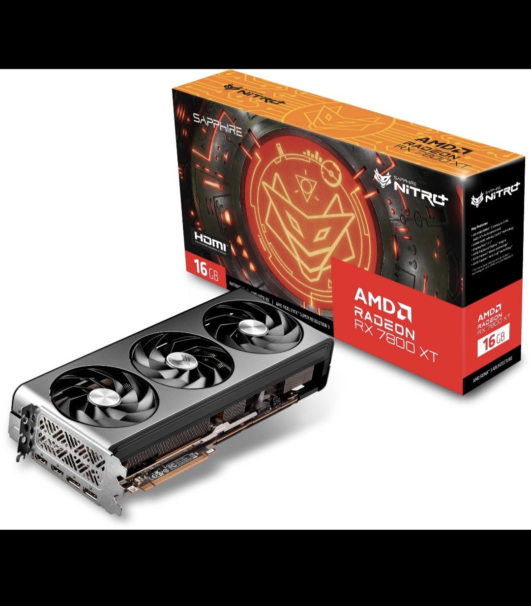 Ev Rx 122 Sapphire NITRO+ Radeon RX 7800 XT GAMING OC 16GB 3 Év Gar - HardverApró