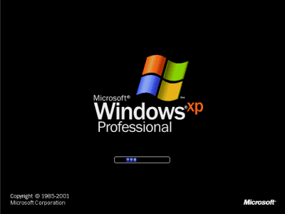 XP boot