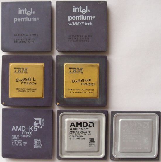 pentium class CPUk