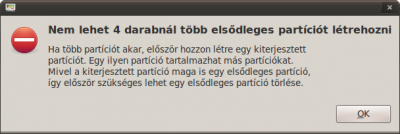 GParted no no no
