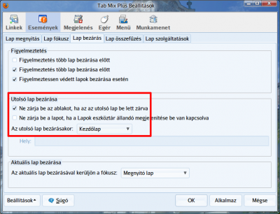 Tab Mix Plus