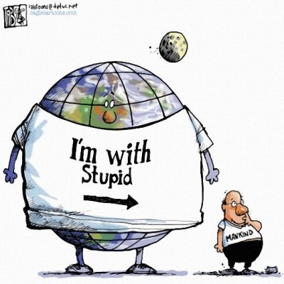 I am with stupid