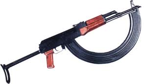 100-150 lőszer tárolására alkalmas AK-47