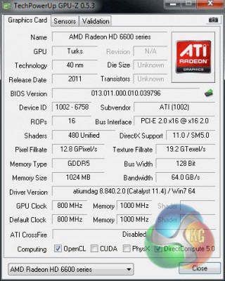 6670 GPUZ