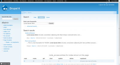 Drupal 6 Search