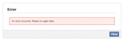 Facebook login