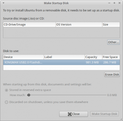 Startup Disk Creator
