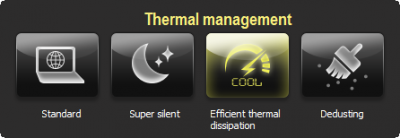 Lenovo Y570 - Thermal management
