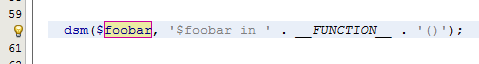 NetBeans - dsm()