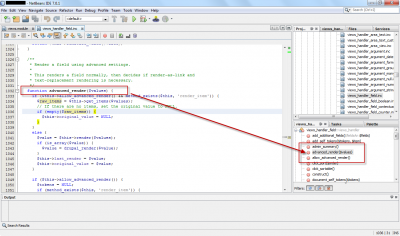 NetBeans - Navigator
