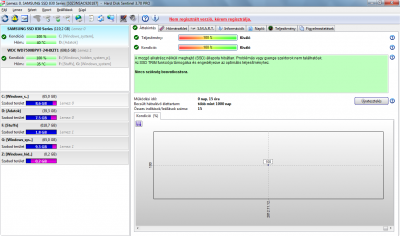 Samsung 830 SSD 128 GB - Hard Disk Sentinel screenshot