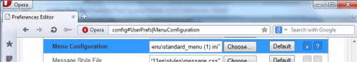 opera:config#UserPrefs|MenuConfiguration