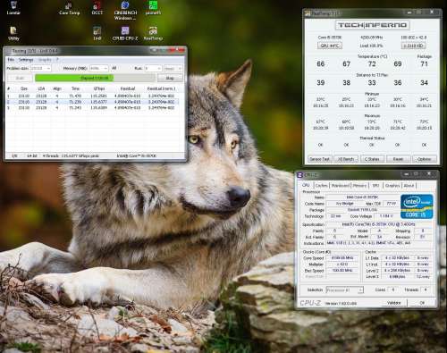 4.2GHz kupakolás után (Linx)