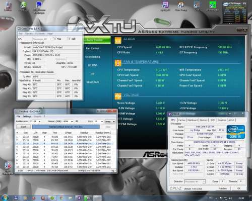 4.4GHz - 1.300V; LLC2