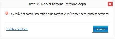 Annyit sikerült kiderítenem, hogy a merevlemeznek a biosban RAID-ben kell lennie, de ez így is szerepel, ez látszik is rendben valamint a legfrissebb driverrel próbálkozom. Találkozott már valaki hasonlóval? Mi lehet a baj? Köszönettel: takos