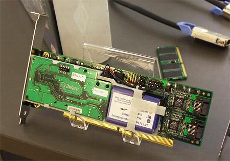 3ware 9500S-4LP + BBU