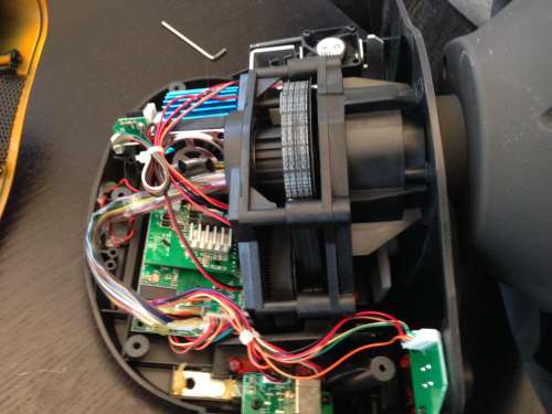 Itt látható a 2 ventilátor