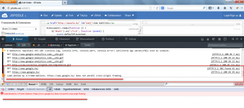 Load denied by X-Frame-Options: https://www.google.hu/ does not permit cross-origin framing.