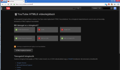 YouTube+HTML5 - Opera Next 22.0.1471.40