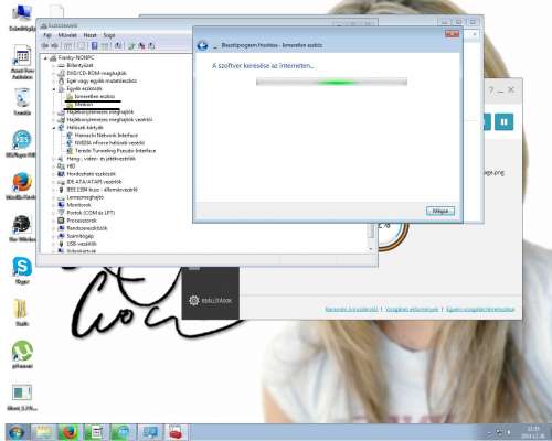 Na, belefutottam egy ilyenbe, akárhogy frissítem, nem talál illesztőprogit. teendők? :( :(