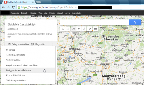 Google Maps - embedding custom map