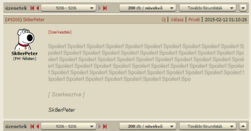 Spoiler - szerkesztés UTÁN