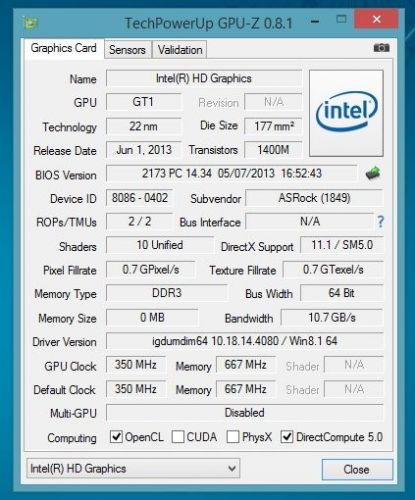 Haswell GPU