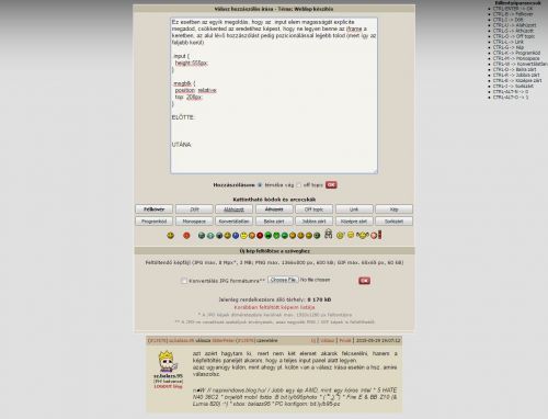 PH! - képfeltöltő panel külön doboz legyen - ELŐTTE