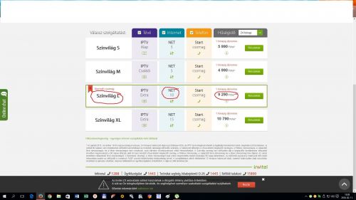 Invitel lakcímemmel