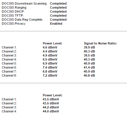 Modem restart előtt