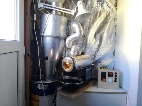 Manuál vezérlés és a ciklon