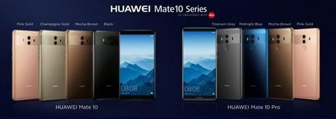 Huawei Mate 10 and Mate 10 Pro