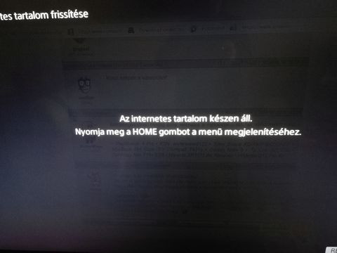 Ezek ellenére csak ismét a Logo betöltéséig jut el.